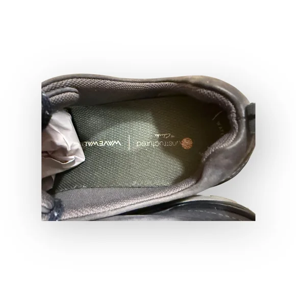 Clarks Women's Wave Walk Waterproof Shoes Taupe Nubuck Comfort Walking Sz 9M - Picture 7 of 8